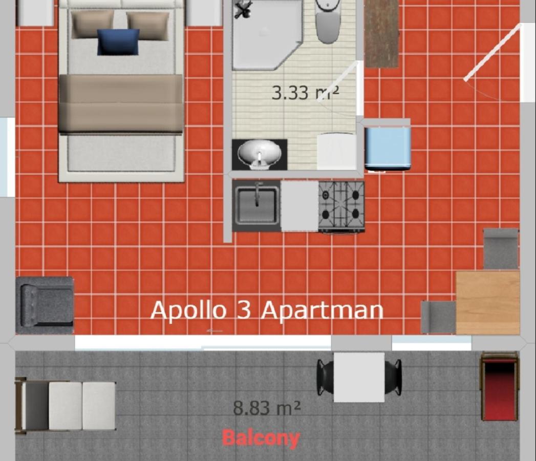 Apartmani Apollo - Drasnice Exteriör bild